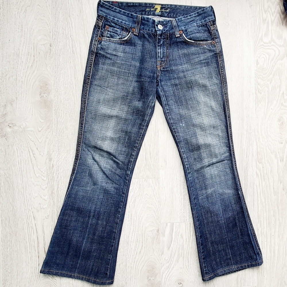 7 For All Mankind A Pocket Bootcut - Made in USA Jeans 🇺🇲 - Picture 6 of 10